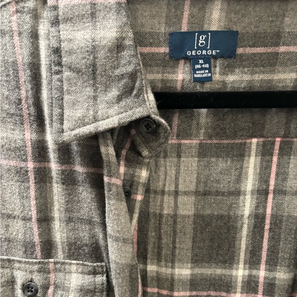 Plaid button up - Picture 3 of 3